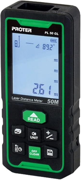 Proter PL 50 GL Yeşil Lazer Metre 50 Metre