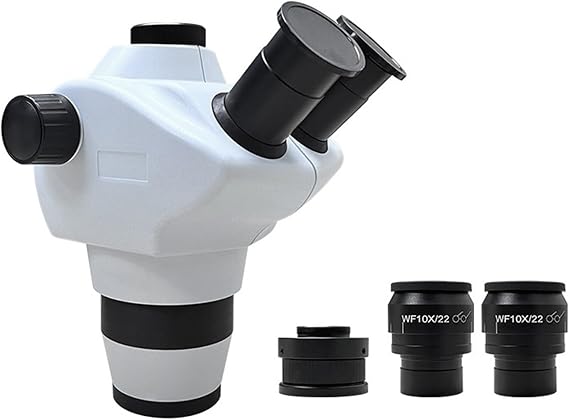 Microscope, Lab Trinocular Stereo Microscope 8X-50X Continuous Confocal Zoom Magnification,Lab & Scientific Products