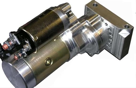 Meziere TS400 Heavy Duty Offset Starter for Chevy V8 168 Tooth