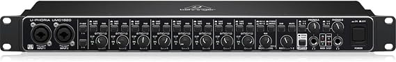 Behringer UMC1820 Audiophile 18x20 USB Audio/MIDI Interface with Midas Microphone Preamp and ADAT I/O | For Recording Microphones and Instruments