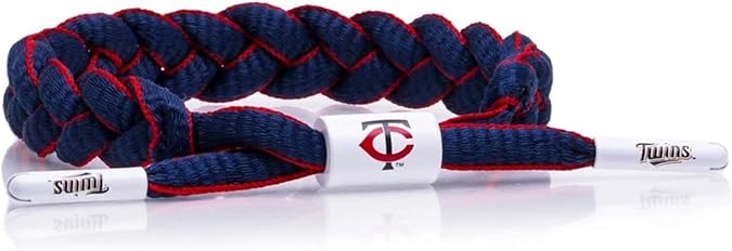 Rastaclat Men's Braided Bracelet 100% Polyester Adjustable (Black/White)