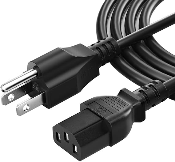 3 Prong 4FT Amplifier Power Cord for Speakers