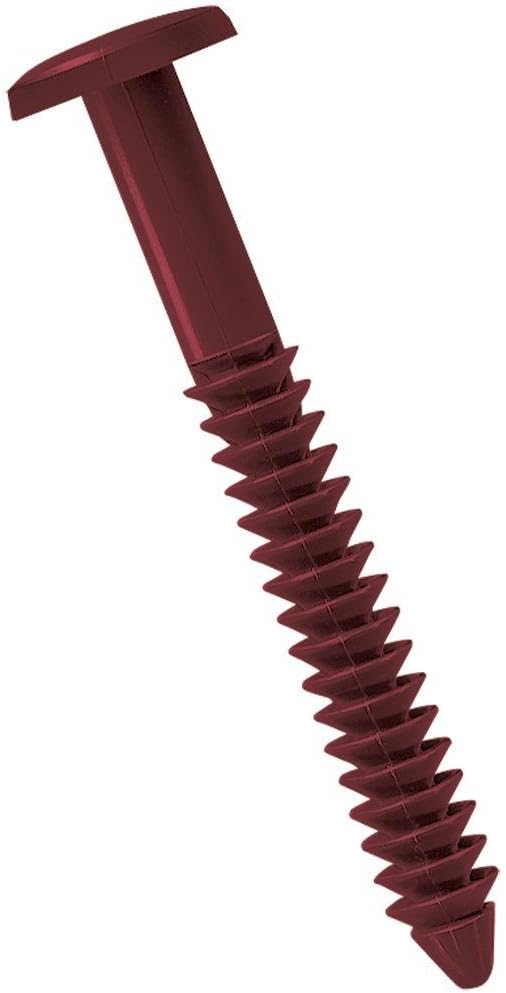 MidAmerica Wineberry 3" Shutter Lok Peg Fasteners 60 Pack Spikes Longer and Stronger