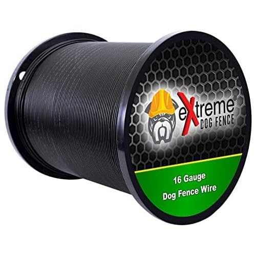 Create Your Own USA-Made Underground Electric Dog Fence Kit - Secure 1 to 9 Acres for Ultimate Pet Safety - Pro System, Easy Setup, and Long-Lasting Reliability 500 16 Gauge Boundary Wire