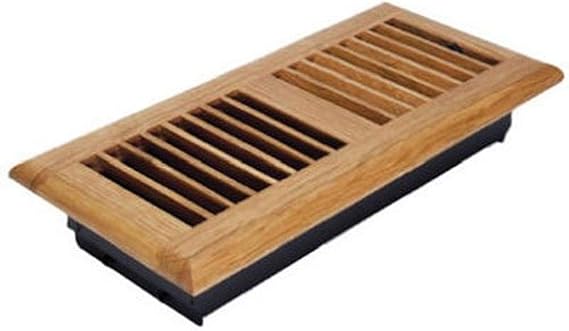 United States HDW/U S HA 4x10 Oak Louv Register (RG2194)