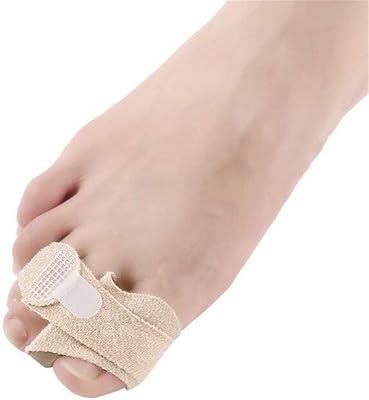 Thumb Valgus Toe Correction Belt, Bunion Splint Tension Correction Sleeve Toe Separators Foot Care Tool, Suitable for Anti Toe Overlap Toes Big Toes Bone Thumb Eversion Straightener 2PCS
