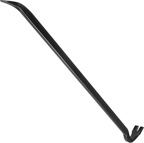 Hardys Hand Tools - Heavy Duty, 36" Treated Carbon Steel Crow Bar, Swan Neck Wrecking Bar with Chisel End, Ideal Tools for Men, Crow Bars for Lifting Floorboards, Removing Nails