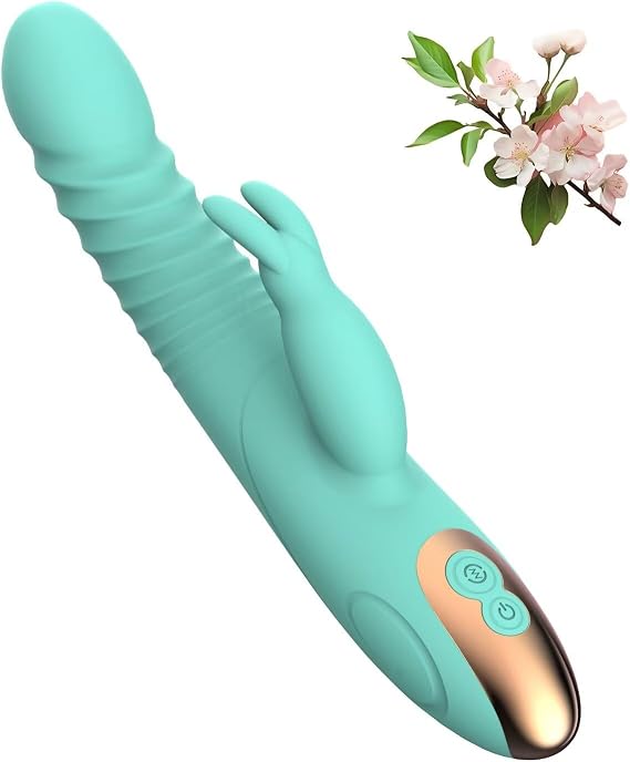 8 Modes 9 inch Quiet Waterproof Bullet Tool Travel Portable Silicone 9 inch Rabbit Ears Battery Powered Tools for Date Night Adult Tools for Women Toys for Women