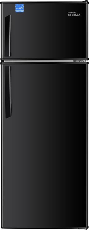 PremiumLevella 7.3 cu ft Energy Star, Manual Defrost, Top Freezer Refrigerator, Crisper Drawer, Door Balconies