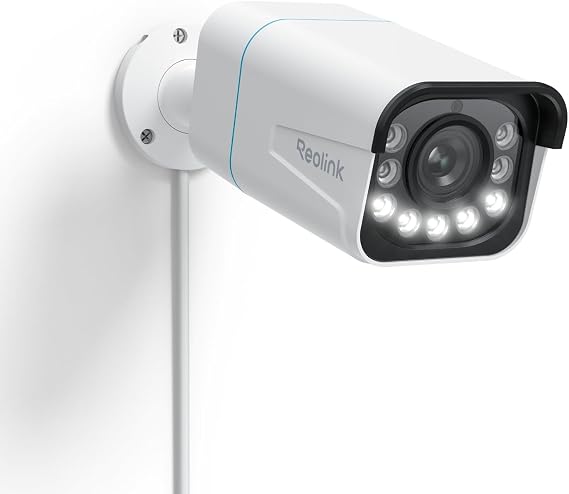 REOLINK PoE Security Camera RLC-811A 5X Optical Zoom, 4K Color Night Vision