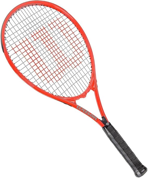 Wilson Pro Staff Precision XL 110 Adult Recreational Tennis Racket - Grip Size 3-4 3/8", Red
