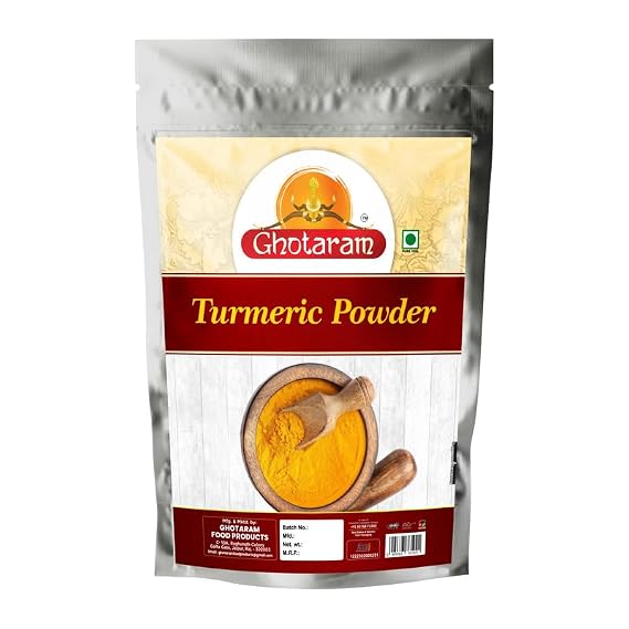 Ghotaram Pragjyotisha Haladar Haladhi Powder, Haridra Haldi Powder, Urukessuf Arisin Turmeric Powder, Curcuma Longa Fresh Aromatic Flavourful Hand-Ground Turmeric, Haldi Powder-150Gx1Pk