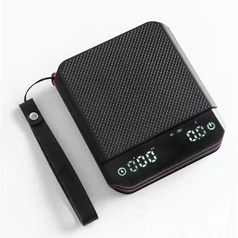 Coffee Scale with Timer,Electronic Food Scale,EAVO Digital Multifunction Weighing Scale with 2kg/0.1g High Precision for Drip Coffee, Baking, Cooking
