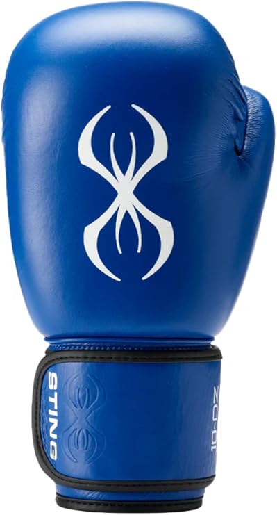 STING USA Boxing Approved Competition Leather Boxing Gloves