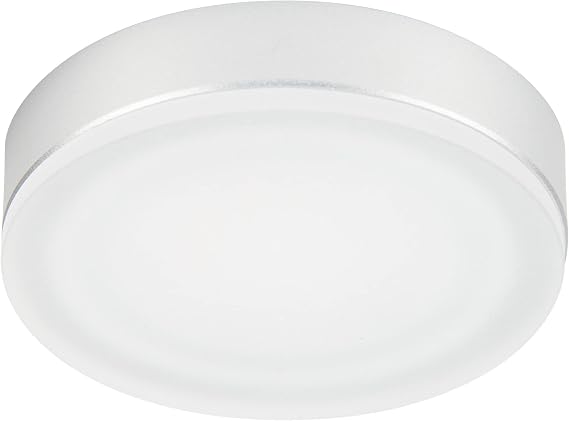 Armacost Lighting EdgeVue 12V Under Cabinet LED Puck Light, 4000K Bright-White Light, 2.75 Inch, Aluminum Silver Finish - 233120