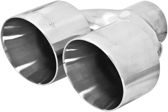 Flowmaster 15391 4.00in Polished Stainless Steel Dual Angle Cut Exhaust Tip