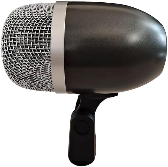 High Sensitivity Kick Drum Microphone with Dynamic Pick up Pattern, Swivel Adjustable Tom Microphone with Durable Steel Mesh Grille