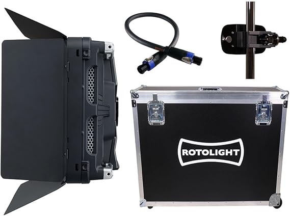 Rotolight Titan X1 Cinematic RGBWW LED Light Rental Kit with Standard Yoke