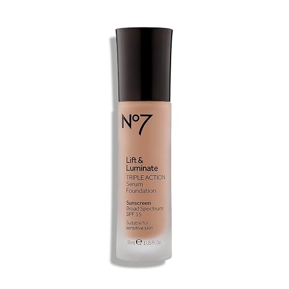 JoJo Siwa No7 Lift & Luminate TRIPLE ACTION Serum Foundation - Warm Beige