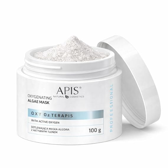 Apis Active Oxygen Peel Off Face Mask 0.66 lb, Cooling Algae Hydrating
