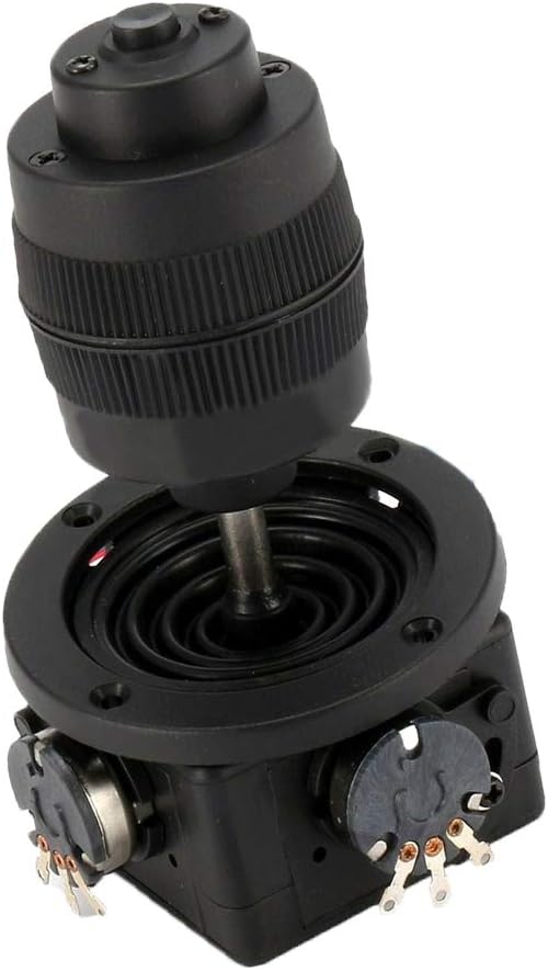 SaiDian 4-Axis Joystick Potentiometer Momentary Button With Wire 10K 4D