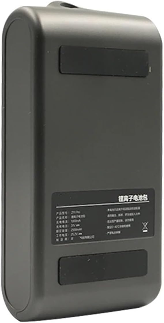 Vacuum Cleaner Parts 2500mAh Replacement Original Battery. Compatible for Shunzao Z11 Z11 Pro, Vacuum Cleaner Accessories(Black)