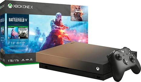Microsoft Xbox One X 1TB Console - Battlefield V Bundle - Xbox One