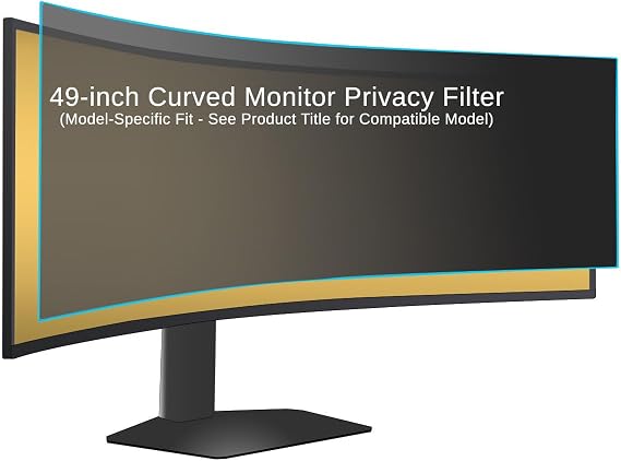 2-Way Privacy Filter for Samsung Odyssey G95C 49" Curved Gaming Monitor