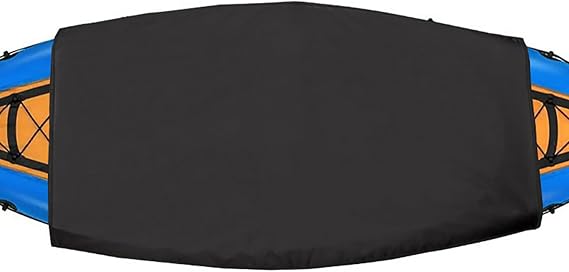 Kayak Cockpit Cover for Perception Prodigy 14.5 Tandem, Water Resistant Kayak Cover Seal Cockpit Protector with Adjustable Strap, Dustproof Storage Cover,A 111 * 71cm/44 * 28inch