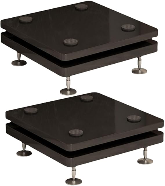 2-Floor Subwoofer Isolation Stand Speaker Stands with Foot Spikes, Stable Base for Optimal Sound Performance(40 * 45 * 8CM)