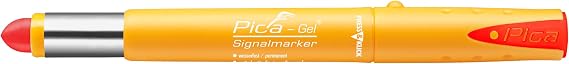 Pica gel universal marker, heat resistant up to approximately 1000 C, 8080, red, 8082.0