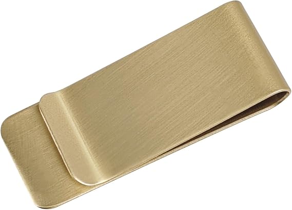 Money Clip, Stainless Steel Cash Clip, Cash and Credit Card Holder, Wallet Clips for Men, Women