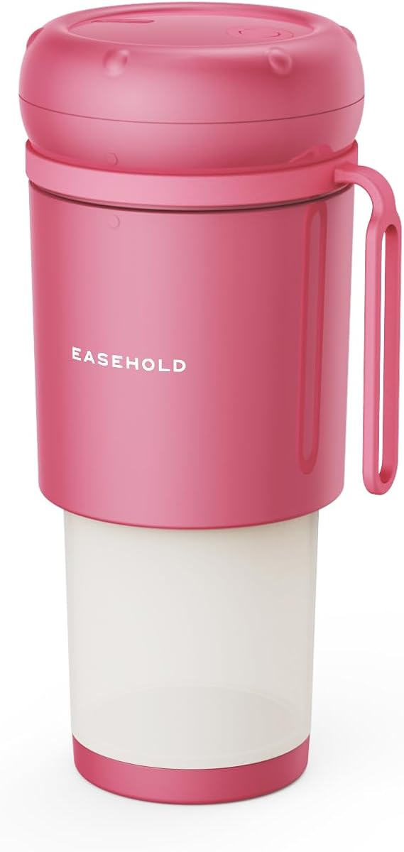 Portable Blender for Smoothies, Magnetic Rechargeable Mini Blender, 10.5oz