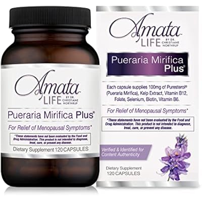 Amata Life by Dr. Christiane Northrup Pueraria Mirifica Plus Capsules 60 Day