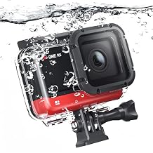 Waterproof Housing Case Compatible with Insta360 ONE RS 4K Edition Underwater Diving Shell 60M Accessories