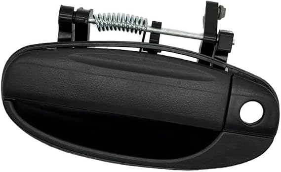 Riloer Car Door Handle, Left Handle Outside Door Handle, Black Outer Door Handle Compatible with Chevrolet Aveo 2004-2011, 96541631 Front Left