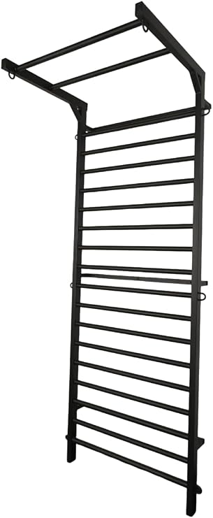 ARTIMEX Steel Wall Bars (Swedish Ladder) Set for Gymnastics - Used in Homes, Gyms, Sport Halls or Fitness Centers, Code 231-Gladiator-90