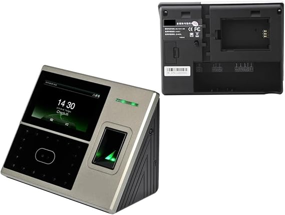 Biometric Fingerprint Time Clock Face Time Attendance Door Access Control Time Clock Time Recorder System for Small Businesses(Basic)