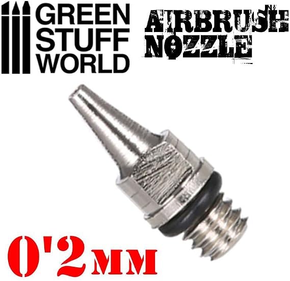 Green Stuff World for Models and Miniatures 0.2mm Airbrush Nozzle 1529