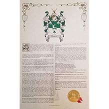 Mr Sweets Laners Coat of Arms, Crest & History 11x17 Print - Name Meaning, Genealogy, Family Tree Aid, Ancestry, Ancestors, Namesakes - Surname Origin: German Germany