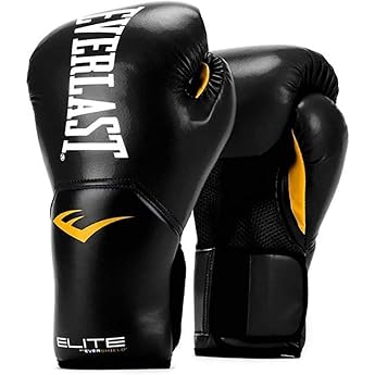 Everlast Boxing Training Gloves Black 12oz