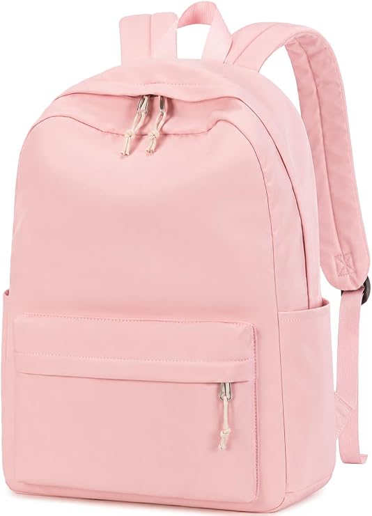 Bluboon School Backpack for Teen Girls Women Laptop Backpack College Bookbags Middle School Travel Work Commuter Back Pack(Pink)