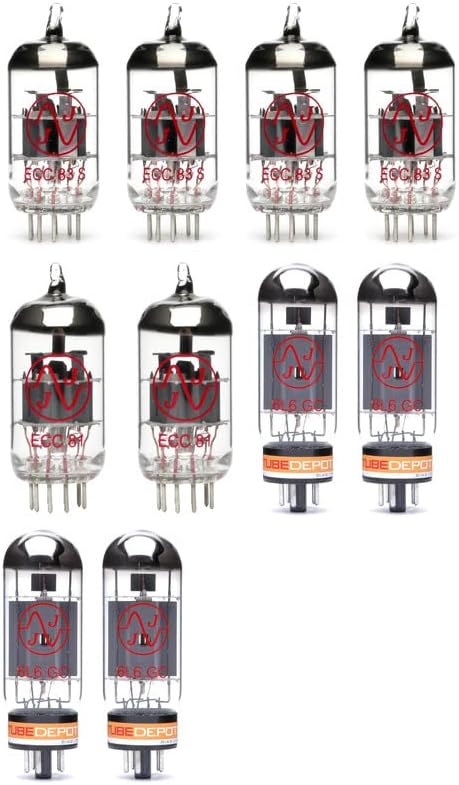 Standard Tube Set for Fender Twin Reverb Guitar Amplifier Tubes