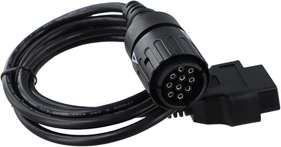 Diagnostic Adapter Cable 10 Pin to 16 Pin OBD2 for BMW Motorcycles, Compatible with for OBDLINK and K Line Tools