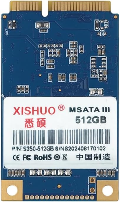mSATA SSD MLC Internal Solid State Drive for Table PC (512, GB)