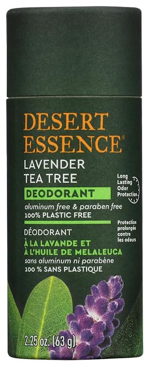 Desert Essence Lavender Tea Tree Deodorant, 2.25 oz