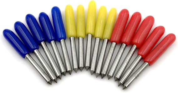 15pc 30/45/60 Degrees Mimaki Cutting Plotter Vinyl Cutter Blades