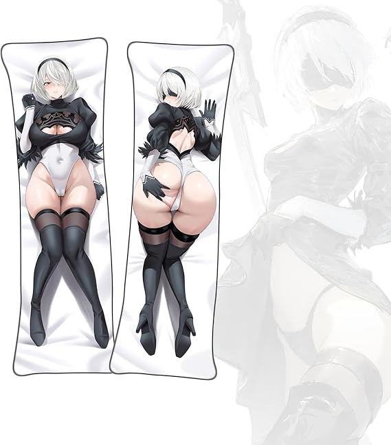 Dakimakura 2B Body Pillowcase Double-Sided Printed Full Color Anime Dakimakura Cover Uncensored Dakimakura