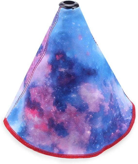 RASTP Universal Fabric Shift Boot Cover Manual/Auto Shift Boot Dust Cover,Starry Sky