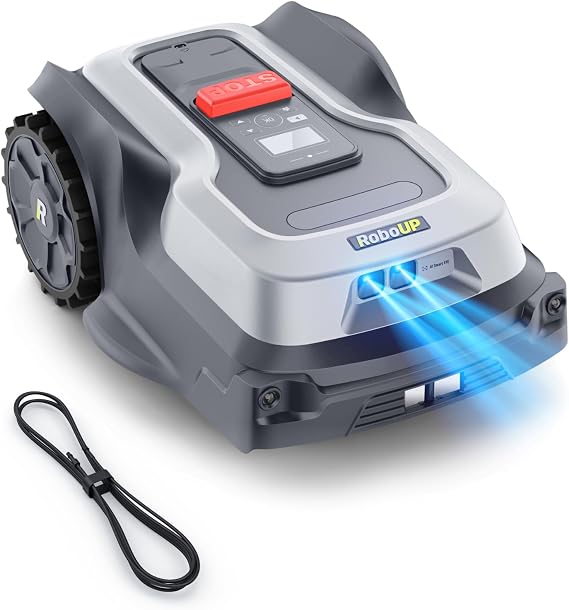 T1200Pro Robot Lawn Mower with RTK Extension Cable for 0.37 Acre